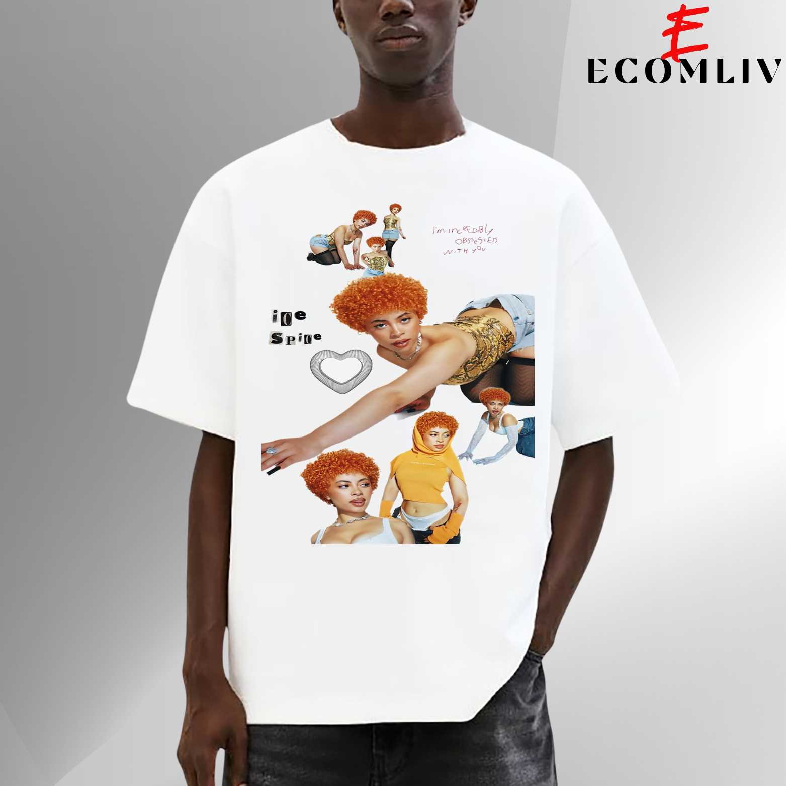 Ice Spice Y2k Tee, Vintage Rap Shirt, Urban Merch